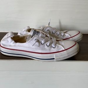 Women’s white Converse